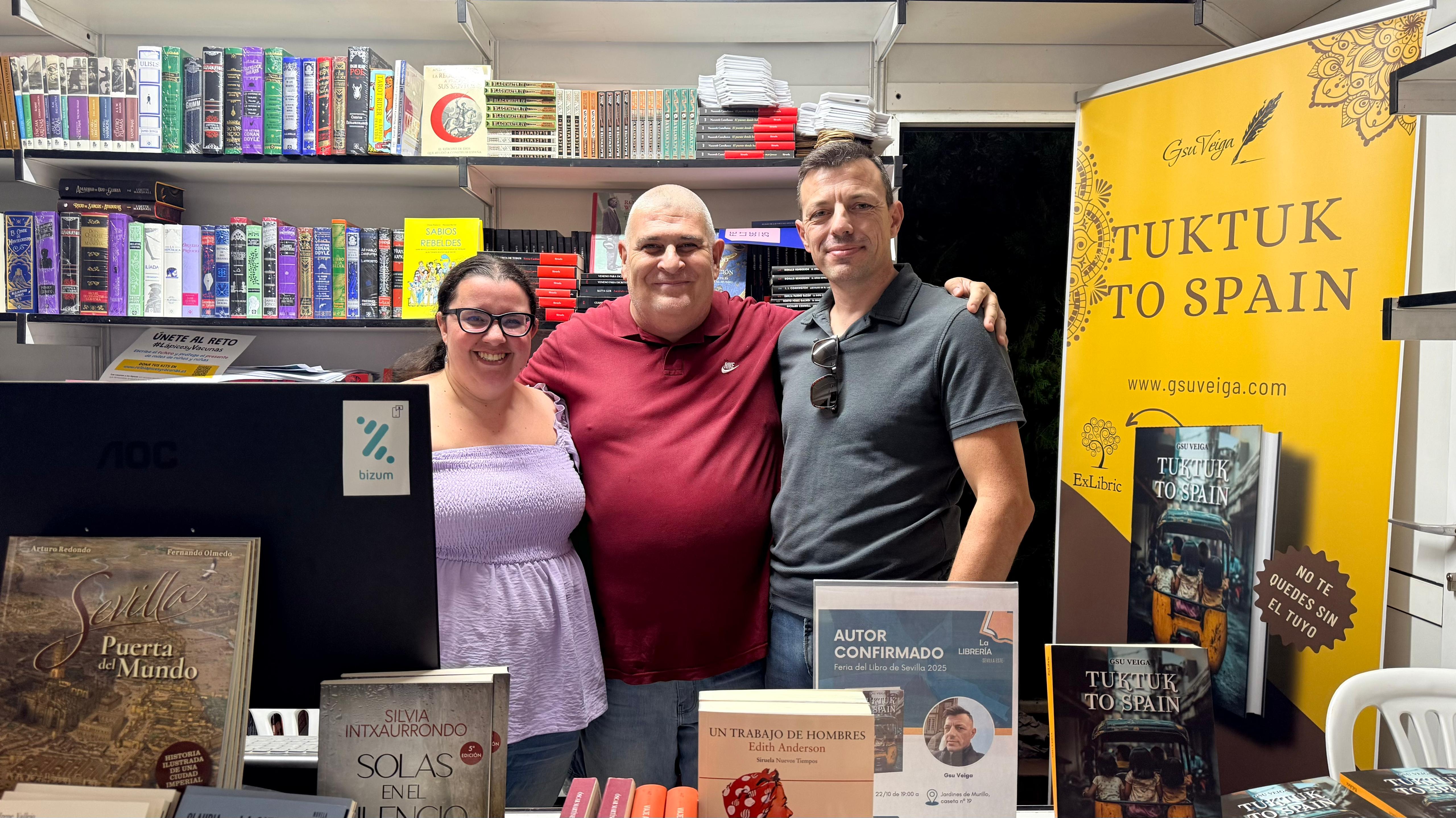 TUKTUK TO SPAIN en la Feria Del Libro de Sevilla 2025