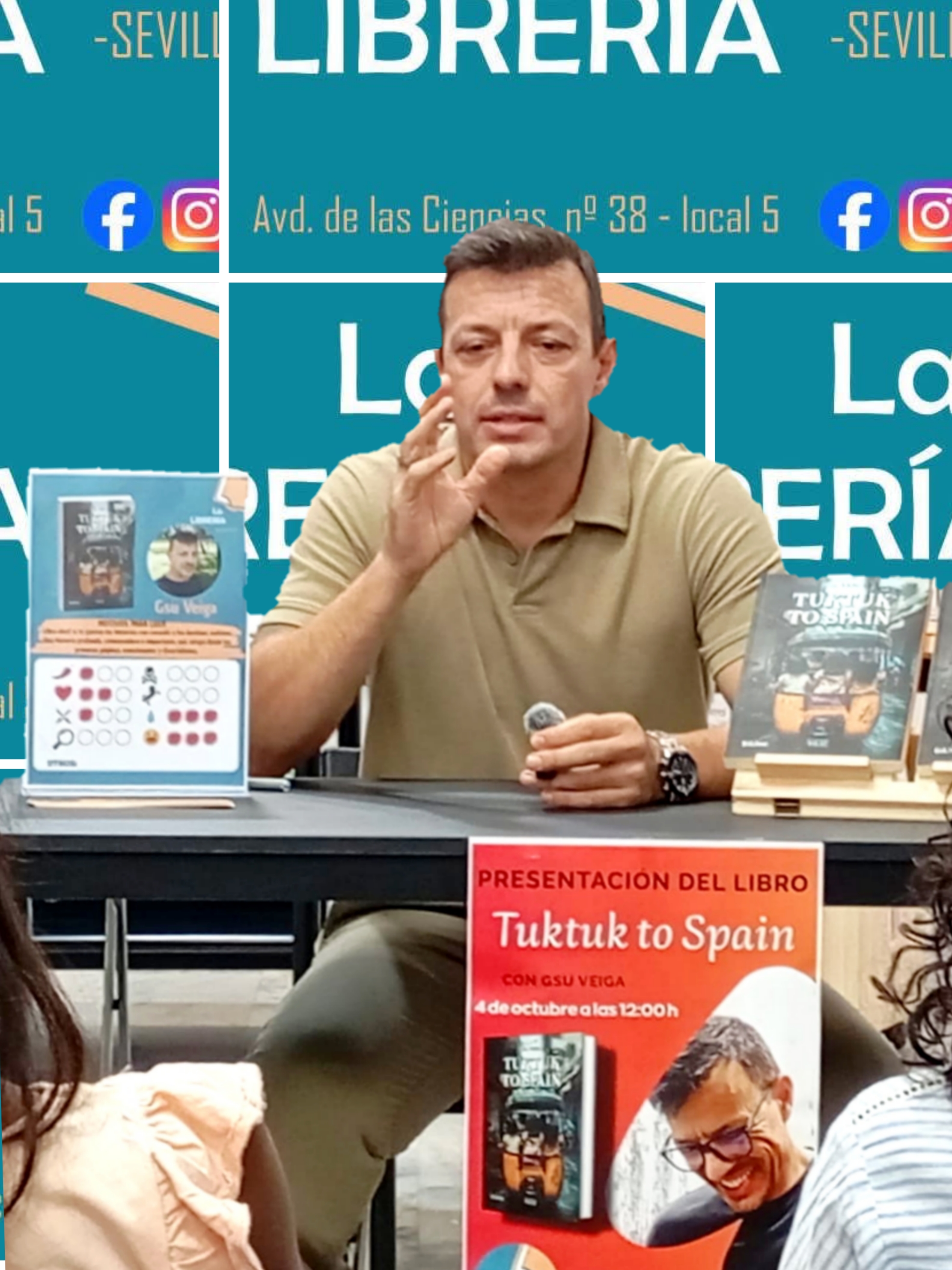 Presentación en La Librería Sevilla Este